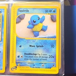 2002 Pokemon Expedition Squirtle #131 Wizards of the Coast, like new.